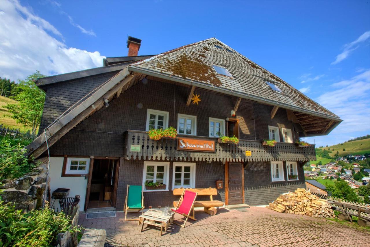 Wohlfuehl-Ferienwohnung 80 Qm, 8 Personen, Aussicht & Heimkino Todtnau Exterior photo